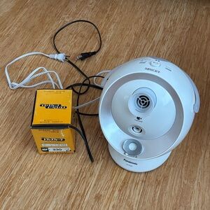 Panasonic Nanoe Skincare Device in Black and White